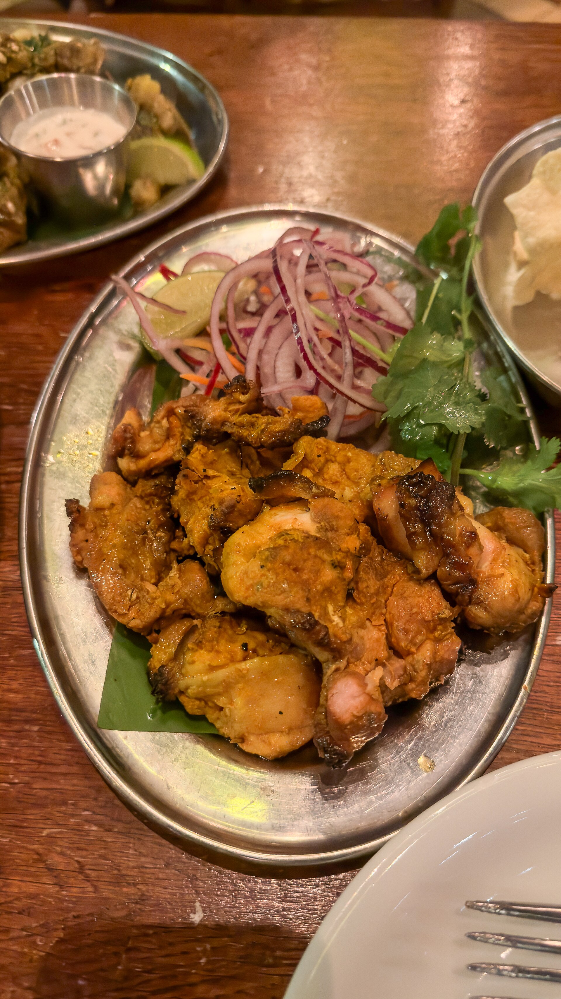 Chicken tikka at Dishoom