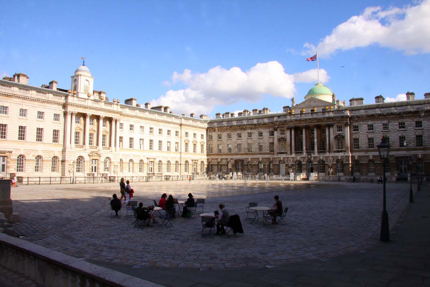 The courtyard of Somerset House